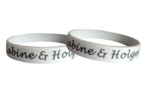 Hochzeitsarmband Silikon