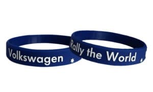 Silikonarmband Hochgepraegt
