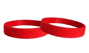 Silikonarmband Tiefgepraegt